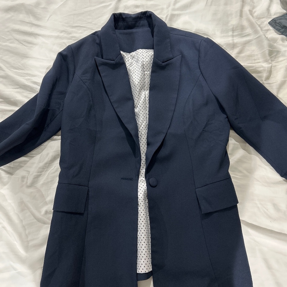 Blue blazer